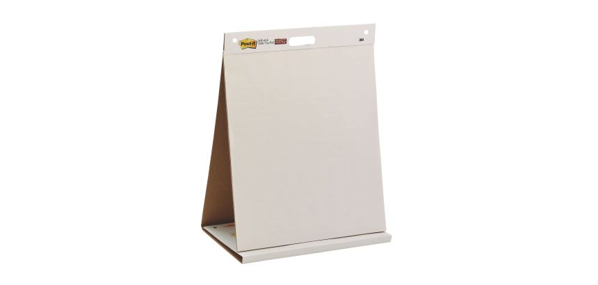 Chevalet de table à feuilles repositionnables 50 x 58,4 cm