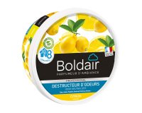 Désodorisant gel Boldair destructeur d'odeurs Citron - Pot de 300 g