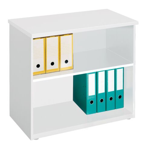 Estantería Baja An. 80 cm Blanco Excellens