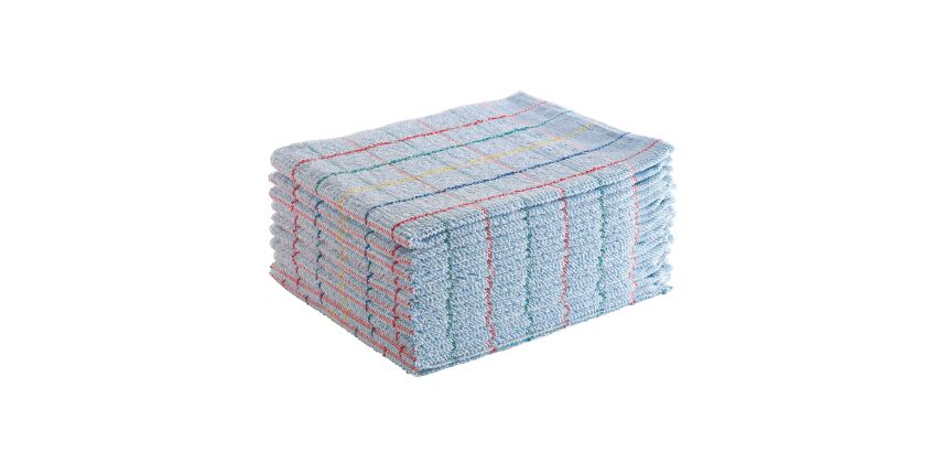 Blue absorbent looped mop - Pack of 10
