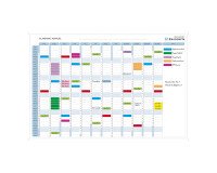 Magnetische jährliche Planung Exacompta