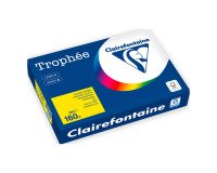 Ream of 250 sheets colored paper A4 160 g Clairefontaine Trophée vivid colors