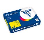 Papier A4 couleur 160 g Clairefontaine Trophée couleurs vives - Ramette de 250 feuilles