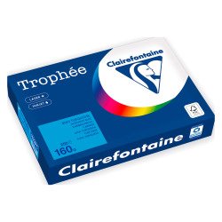 Couverture de reliure carton 160 g Clairefontaine Trophée couleurs vives - Paquet de 250