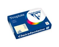 Papier kleur A4 160 g Clairefontaine Trophée pastelkleuren - Pak van 250 vellen