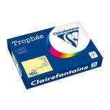 Papier couleur A4 160 g Clairefontaine Trophée couleurs pastel - Ramette de 250 feuilles