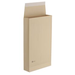 Paket 20 Balgumschläge Bruneau Wellpappe 300 x 470 mm 120g Klappe: 7 cm