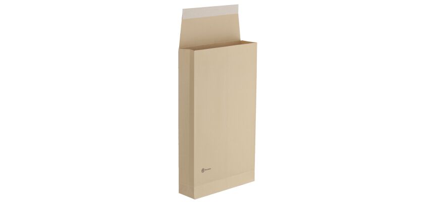 Bolsas kraft con fuelle de 70 mm 300 x 470 mm - Paquete de 25