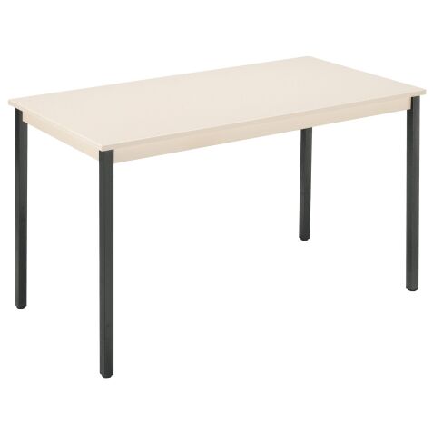 Multi-use eco table 180 x 80 cm beige