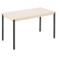 Multi-use eco table 180 x 80 cm beige