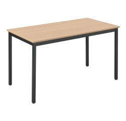 Table multi-usages hêtre L 120 x P 60 cm - Éco