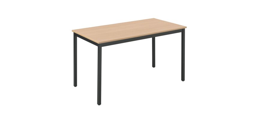 Table multi-usages hêtre L 120 x P 60 cm - Éco
