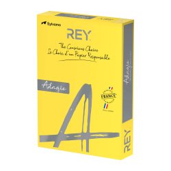 Papier couleur A3 80 g Rey Adagio couleurs vives - Ramettes de 500 feuilles