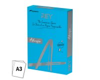 Ramette papier couleur Rey Adagio couleurs intenses A3 80 gr - 500 feuilles - bleu vif