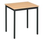 Table multi-usages hêtre L 70 x P 60 cm - Éco