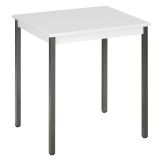 Table multi-usages gris clair L 70 x P 60 cm - Éco
