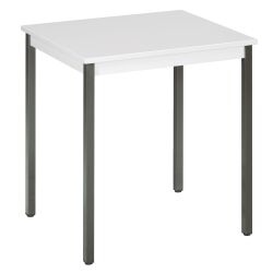 Table multi-usages gris clair L 70 x P 60 cm - Éco