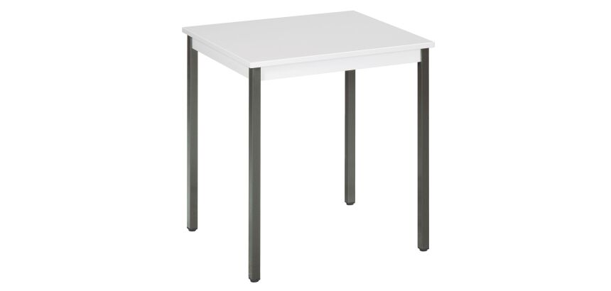 Table multi-usages gris clair L 70 x P 60 cm - Éco