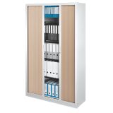 Armoire à rideaux Monobloc Généric H 198 cm L 120 cm