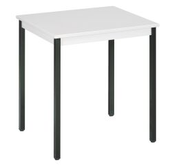 Table multi-usages gris clair L 70 x P 60 cm - Éco