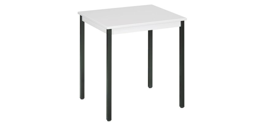 Table multi-usages gris clair L 70 x P 60 cm - Éco