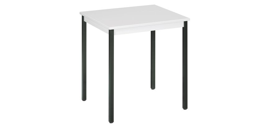 Table multi-usages gris clair L 70 x P 60 cm - Éco
