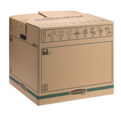 Caja de mudanza Smoothmove Fellowes 45,7 x 40,6 x 45,7 cm