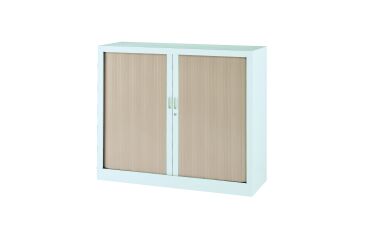 Monobloc roller shutter cabinet Généric metal body - L 120 x H 100 x D 43 cm - NF-OEC and GS