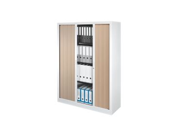 Schrank mit Vorhang Monobloc Généric, L 120 cm niedrige und halbe Höhe