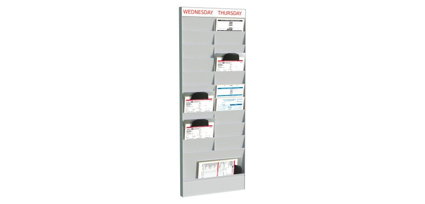 Office Planner A4 extra kolommen