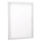Vitrine d’intérieur porte battante fond laqué gris clair - 9 feuilles