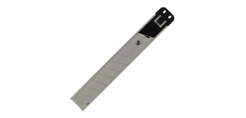 Lame pour cutter d'atelier 18 mm - Etui de 6