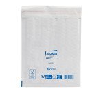 Pochette mousse kraft blanc 180 x 260 mm - Carton de 100