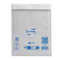 Bolsa con burbujas kraft blanco 240 x 330 mm 92 g - Caja de 100