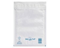 Plastic verzendomslag - wit - 160 x 180 mm Mail Tuff - doos van 100