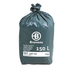 Doos 100 plastic vuilniszakken 150 L superieure kwaliteit