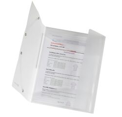 Carpeta Exacompta 3 solapas polipropileno translúcido Surtidos