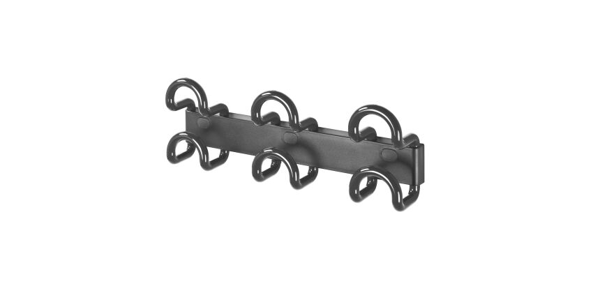 3 patères doubles Saga