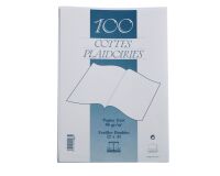 Aktenmappen 22 x 31 cm weiß Packung von 100