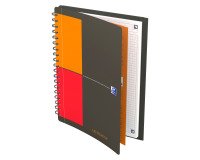 Cahier spirale Oxford International Meetingbook B5 17,6 x 25 cm - petits carreaux - 160 pages