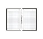Cahier spirales Oxford Meetingbook - B5 17,6 x 25 cm - petits carreaux - 160 pages