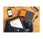 Cahier spirales Oxford Meetingbook - B5 17,6 x 25 cm - petits carreaux - 160 pages