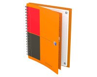 Cahier spirales Oxford Meetingbook - B5 17,6 x 25 cm - blanc ligné - 160 pages
