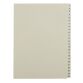 Beige numerieke tabbladen A4 karton 25 verdelingen 1 tot 25 - 1 set