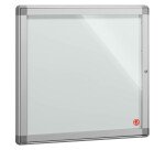 Vitrina interior lacada Bruneau 6 hojas con puertas batientes Alt 69,5 x An 73 cm