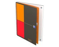 Cuaderno espiral Oxford International Notebook B5 17,6 x 25 cm - Pequeños cuadros - 160 páginas