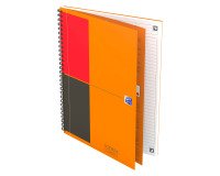 Cuaderno espiral Oxford International Notebook B5 17,6 x 25 cm - Blanco rayado - 160 páginas