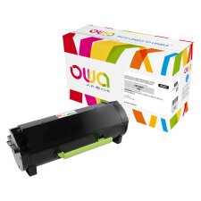 Toner Owa compatible Lexmark 50F2000 noir pour imprimante laser