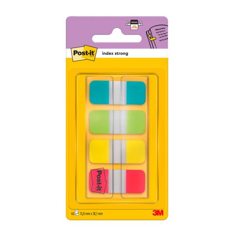 Mini marque-pages "classique" Post-it - distributeur de 40