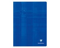 Notebook Clairefontaine 96 pg 24 x 32 cm checked 5 x 5 assorted colors